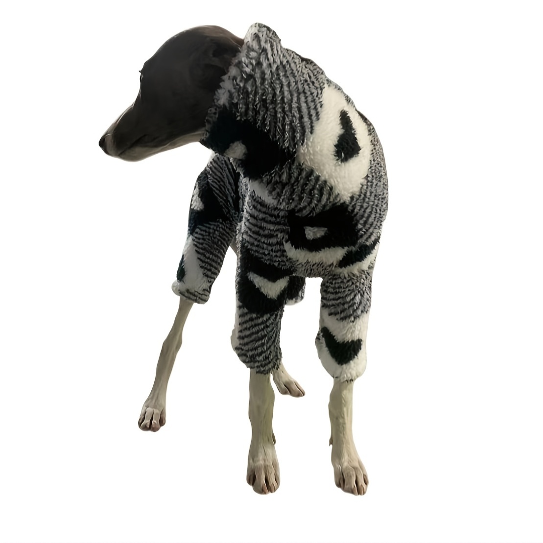 Trendy Printed Fleece Dog Apparel for Autumn/Winter, Warm & Stylish