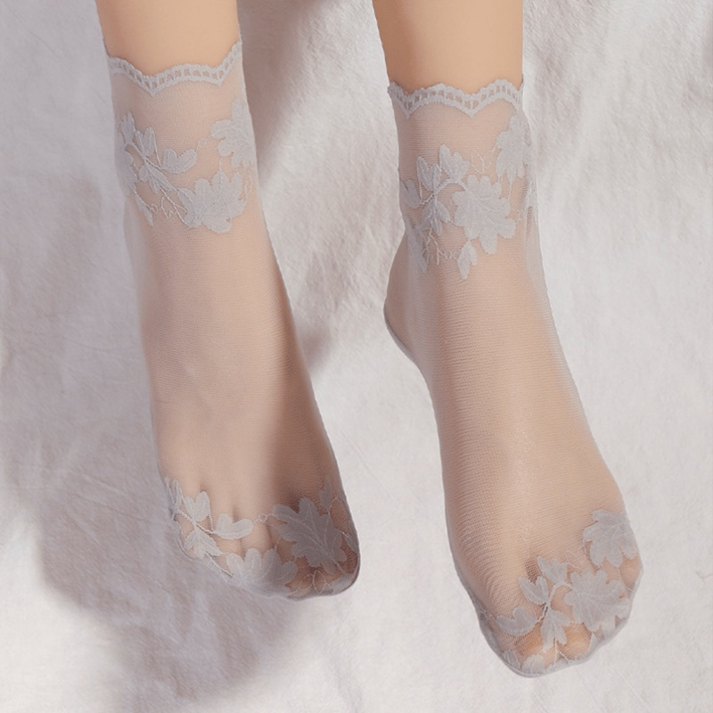 women's summer lace no show socks breathable mesh ankle Temu Oman