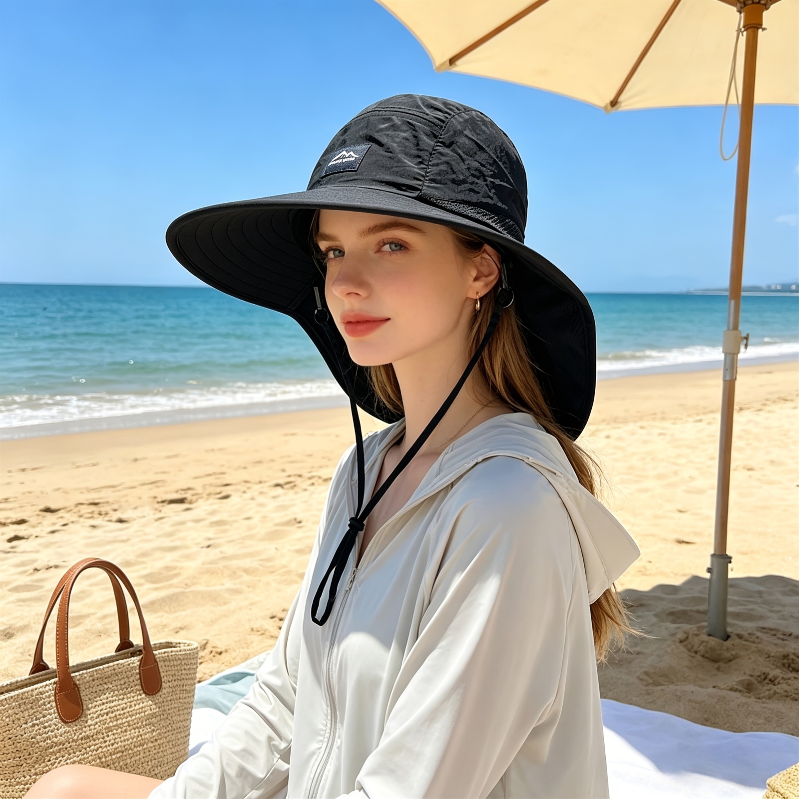 Men's Panama Hat with Quick-Dry and Breathable Mesh