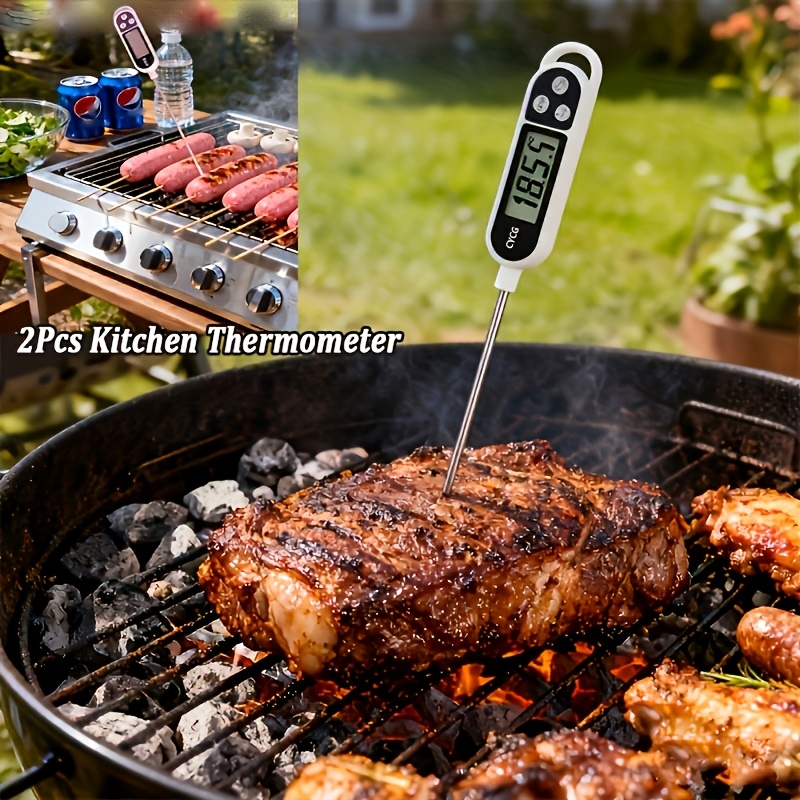 Image of Set Of Cooking Thermometers - Flawlessly Cooked Dishes With The Tp300 Digital Cooking Thermometer