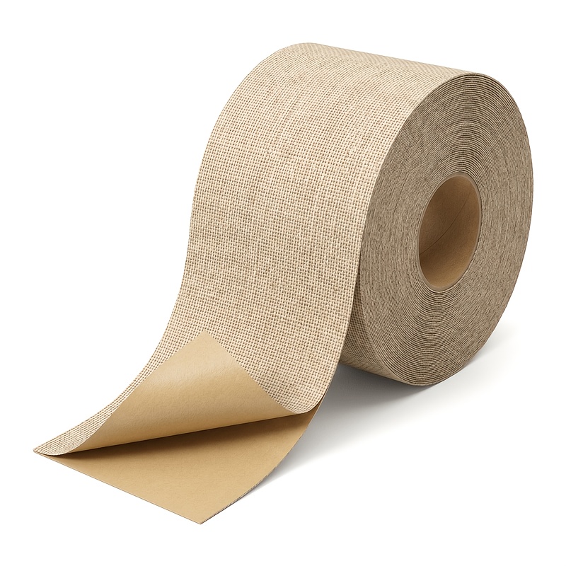 TEMU Un patch de réparation auto-adhésif beige, couramment utilisé pour la décoration partielle des murs de fond, le bordure des vitrines et le des