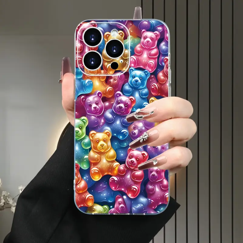 a popular creative gummy bear patterned phone case - Temu Australia a popular creative gummy bear patterned phone case - Temu Australia