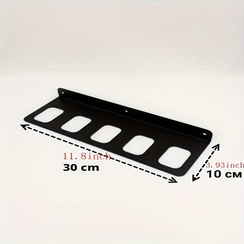 A Robust Black Metal Tool Organizer, Versatile in Function, Caters to Various Storage Requirements in The Workshop While Ensuring a Clean And Orderly Space at Home with Premium Quality, Storage Racks