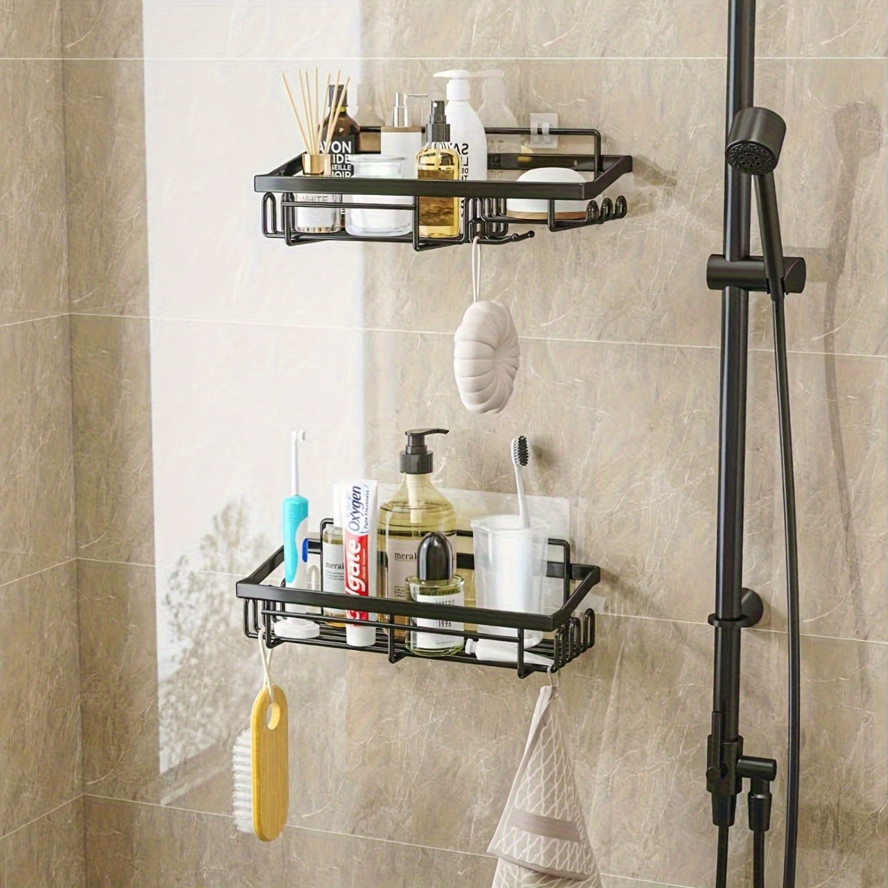 modern bathroom shelves sold on Temu Republic of Korea