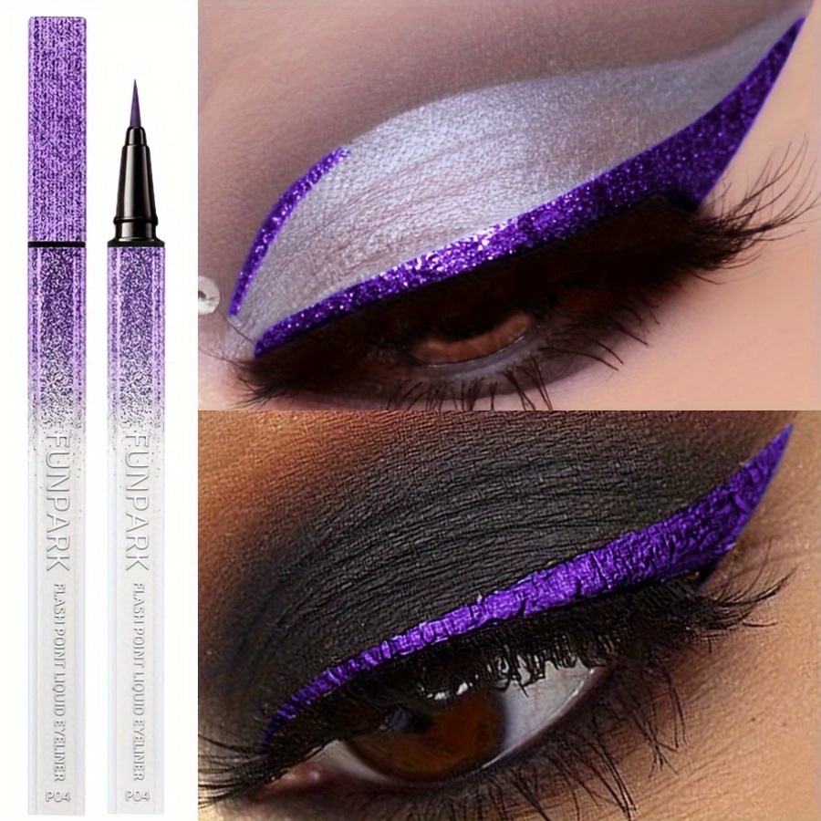 24 timmars shimmer ögonskuggspenna med precision eyeliner - Temu Sweden