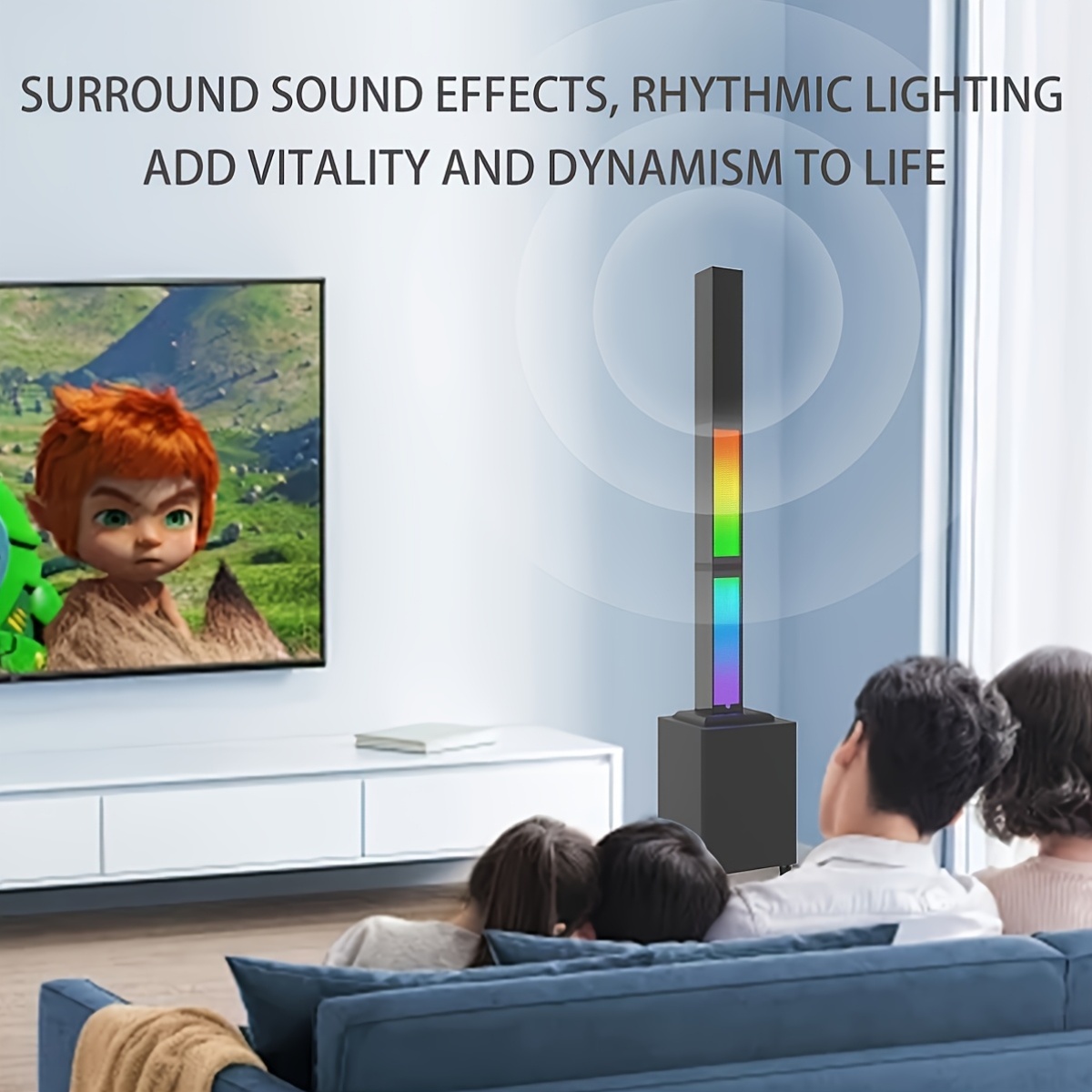 TWS Portable Wireless Speaker with Detachable Audio System