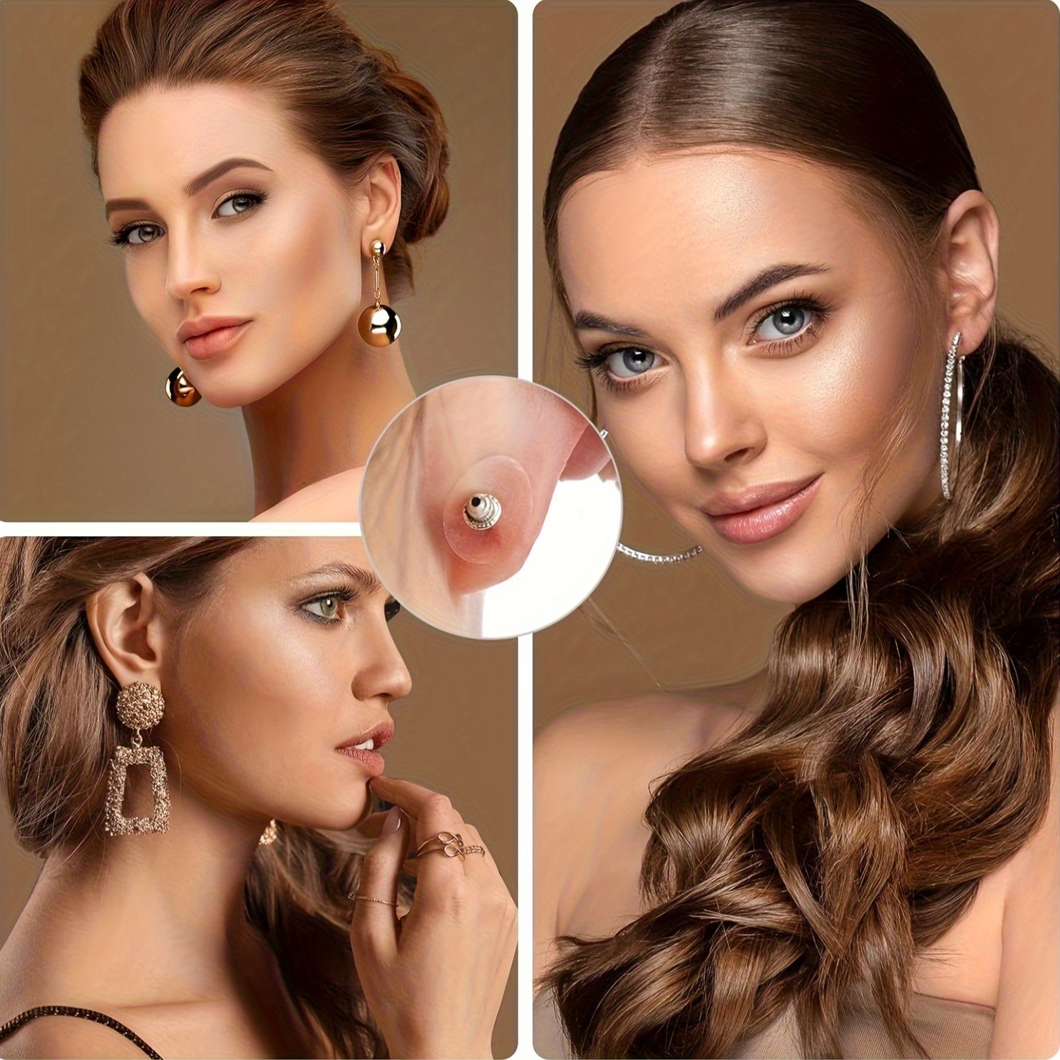 Earlobe Repair Earring Backs That Prevent Sagging Ear Lobe Support