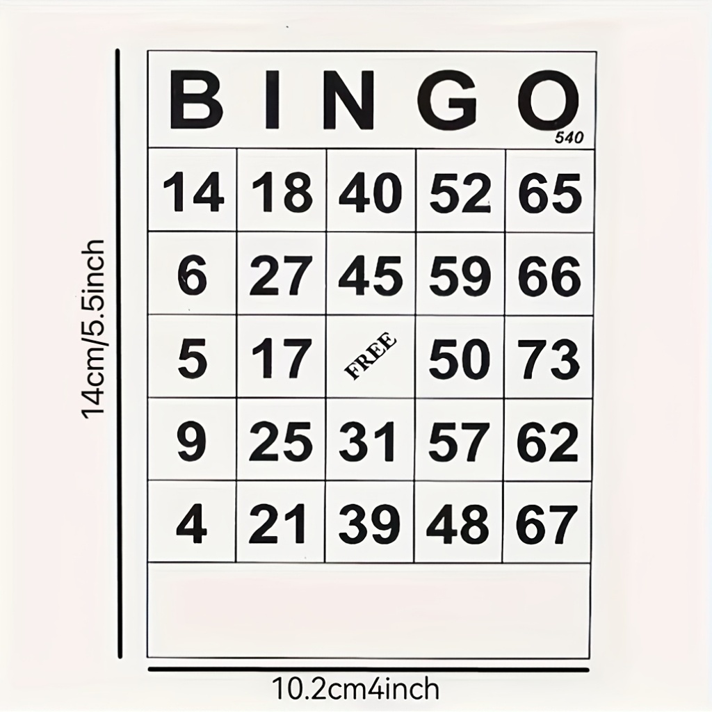 40pcs Unique Bingo Cards for Family Gatherings