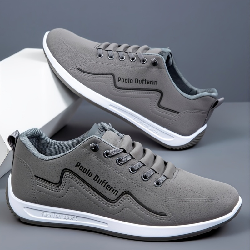 1 Pair of Men'S Casual Sneakers, Men'S Tennis Shoes - Lightweight, Versatile Slip-On Sneakers, Spring And Autumn Shoes, Casual And Sporty Style, All-Day Comfort, Sneakers