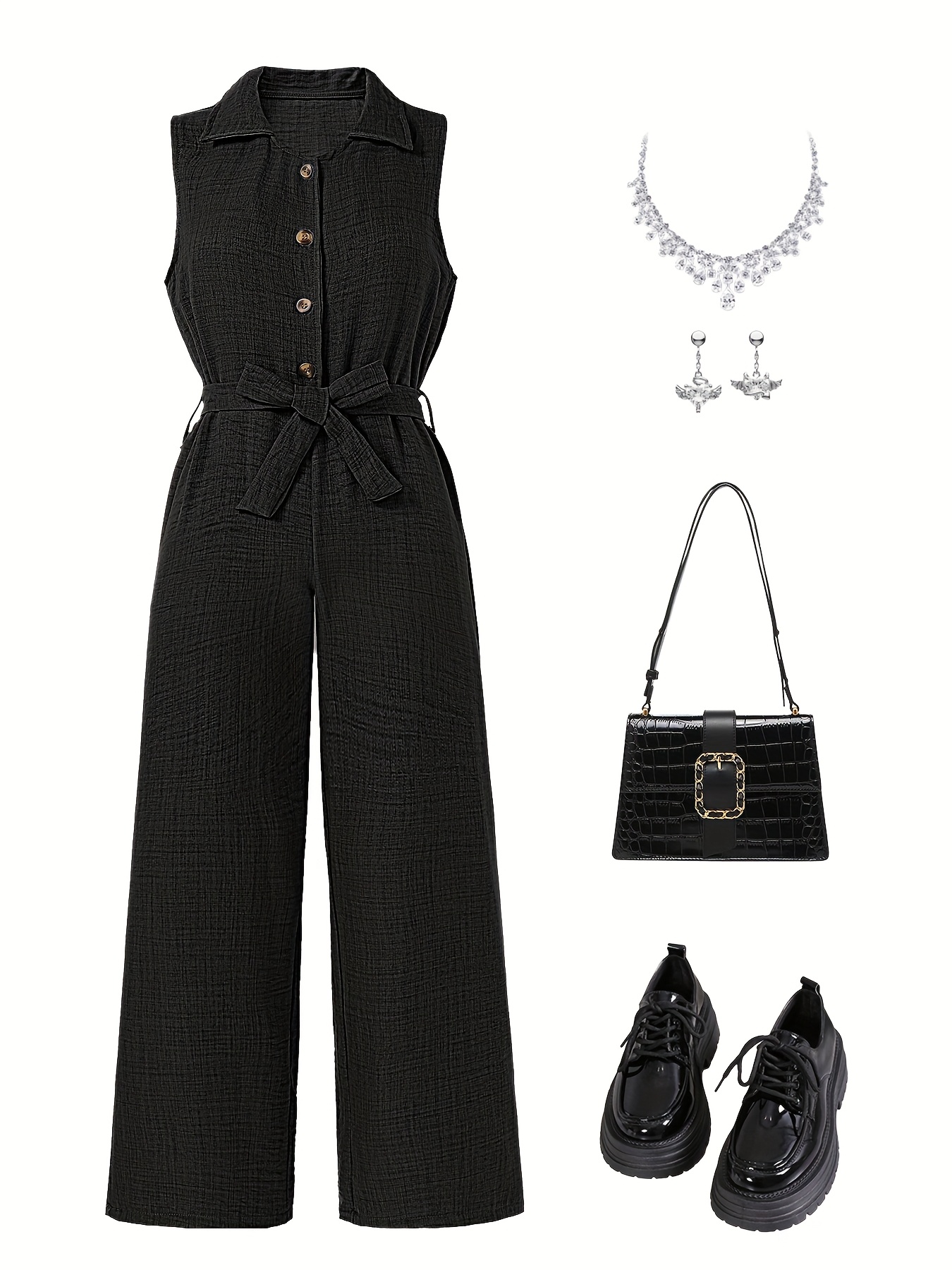 macacão sem para meninas com cinto macacão Temu Brazil