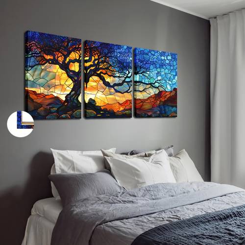 item picture framed art prints abstract tree scenes in 12x16 and 16x24 sizes home decor