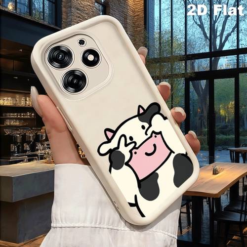 coque de téléphone - coque de téléphone 2d plate cartoon tpu pour & , /gt20pro/hot/note/pova/smart/ housse de protection pour téléphone