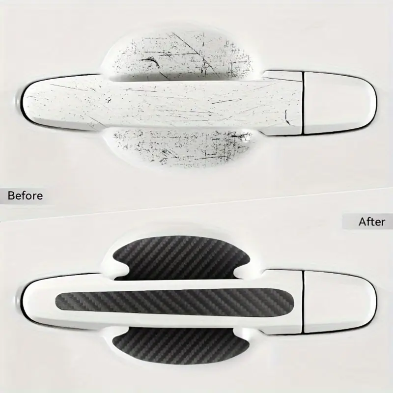 Car Door Handle Protector : Clear Anti-Scratch Stickers Car Door Handle Protector : Clear Anti-Scratch Stickers