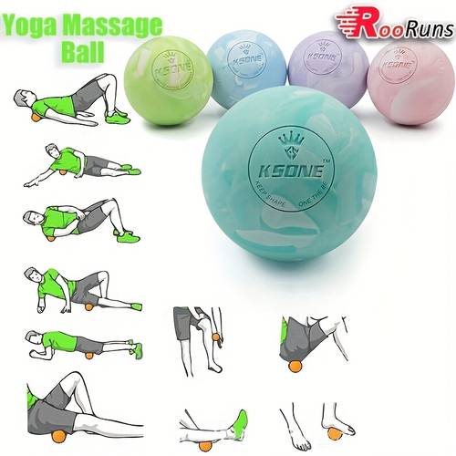 2 pack yoga massage balls durable for and back relaxation and fitness suitable ideal for christmas and halloween gifting