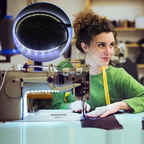 5v usb powered led sewing machine strip light with touch dimming suitable for standard machines saving lighting no battery required