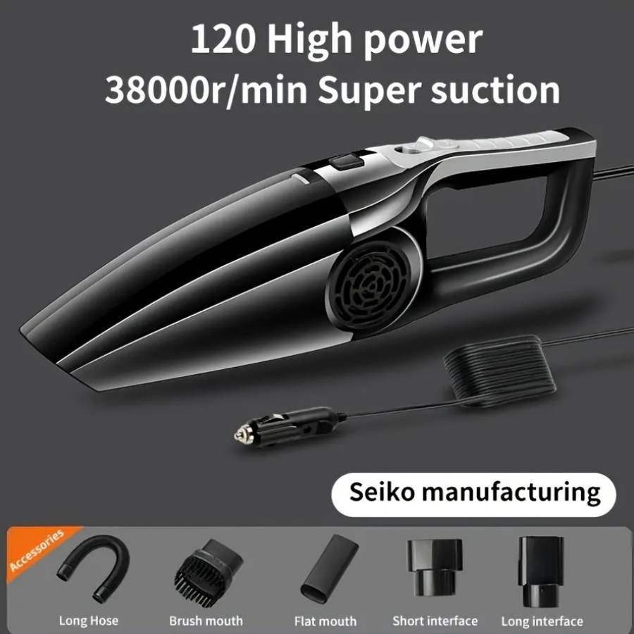 TEMU Handheld Vacuum Cleaner - Suitable For And Home, Portable Vacuum Cleaner, Handheld Vacuum Cleaner, Cleaner, Lightweight Vacuum Cleaner, Powerful