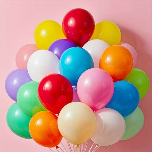 colorful latex balloons for mothers day in packs of 6 or 35 with sizes ranging from 5 to 18 inches celebrations like birthdays family room decoration parks christmas halloween graduations parties