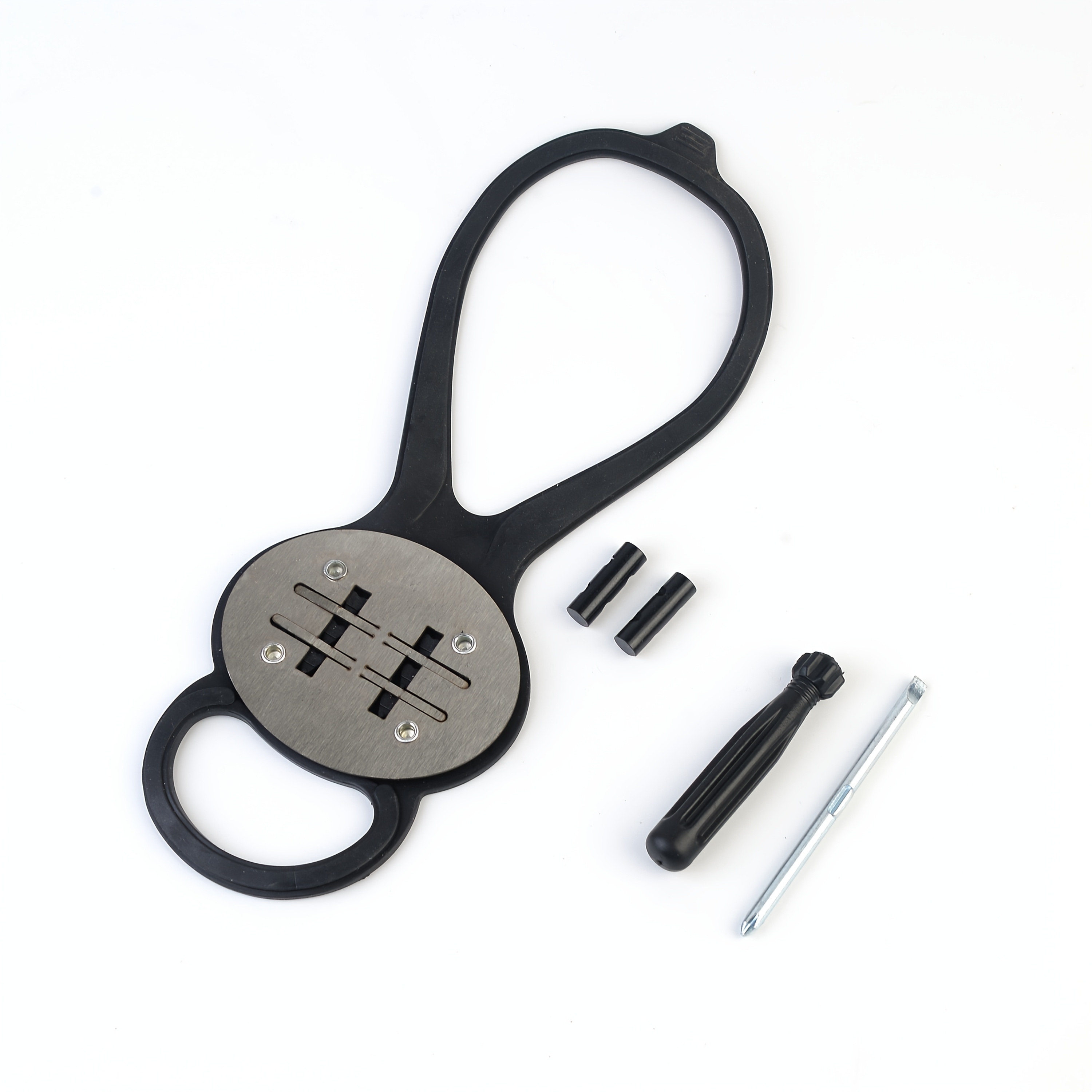 Image of Outdoor Sports Bicycle Motorcycle Scooter Iron Friction Spark Shoe Sole Set Additions 1 Set Combination Pack 2/4pcs Iron Magnesium Rod Spark Stone Reusable Spark Shoe Cover Replaceable Additions