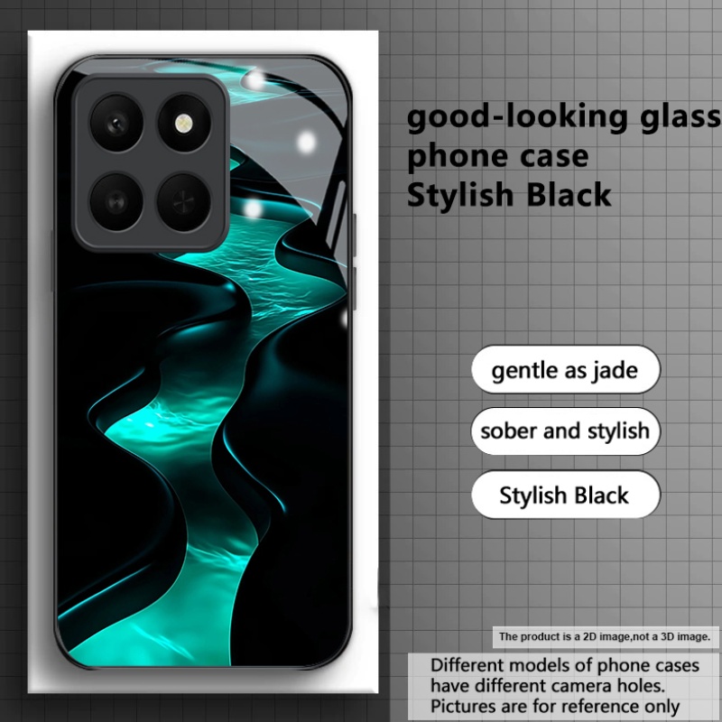 phone case 2d flat wavy curve phone case suitable   400 smart 400     pro 200 lite 200 smart 200   pro 90 smart 90 lite 90 gt 5g 90   se 80   80     lite 70     se 60   protective