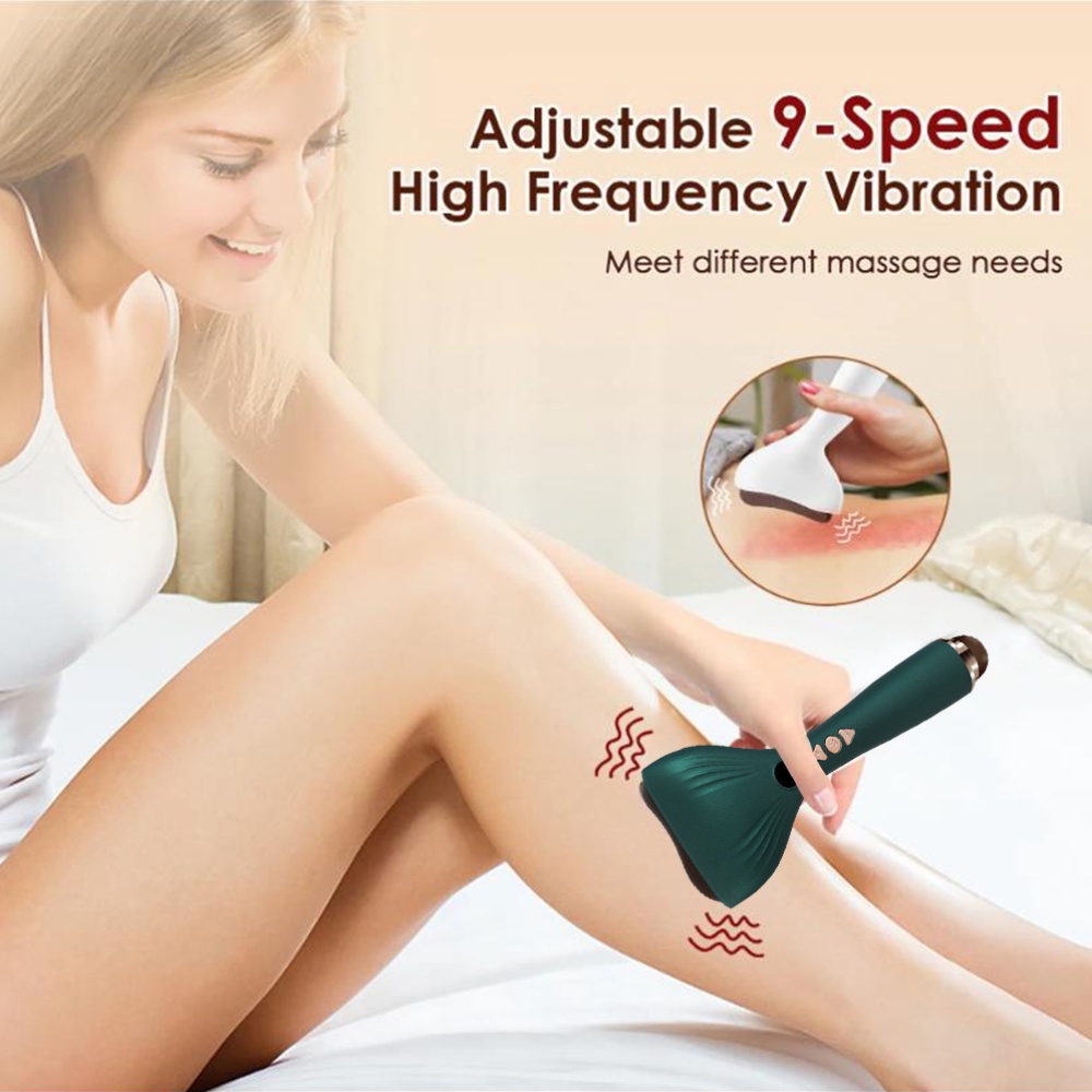 Vibrating Massager USB Electric Scraping Board, Rechargeable Battery, Portable Facial Massager with Adjustable Intensity, Ergonomic Design, Suitable for Home Use, Skincare Tool, Face Massager, Face Massager for Women, Beauty Routine - Image 10