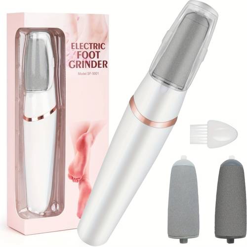 remover 2set and 1set 2heads electric file different grinding heads two speed settings ipx5 automatic lighting for removal