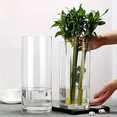 klare plastikvase