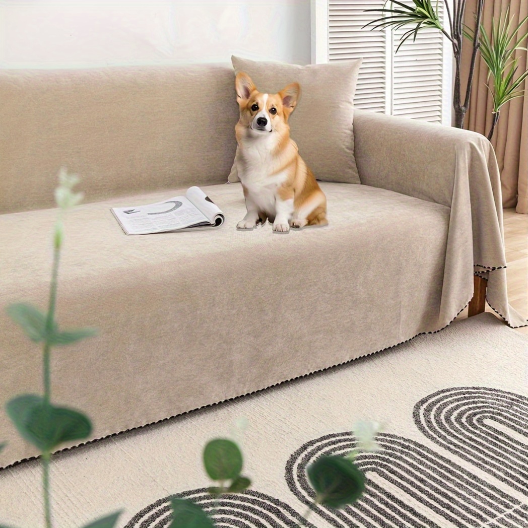 l shaped pet friendly sofa cover set season machine washable