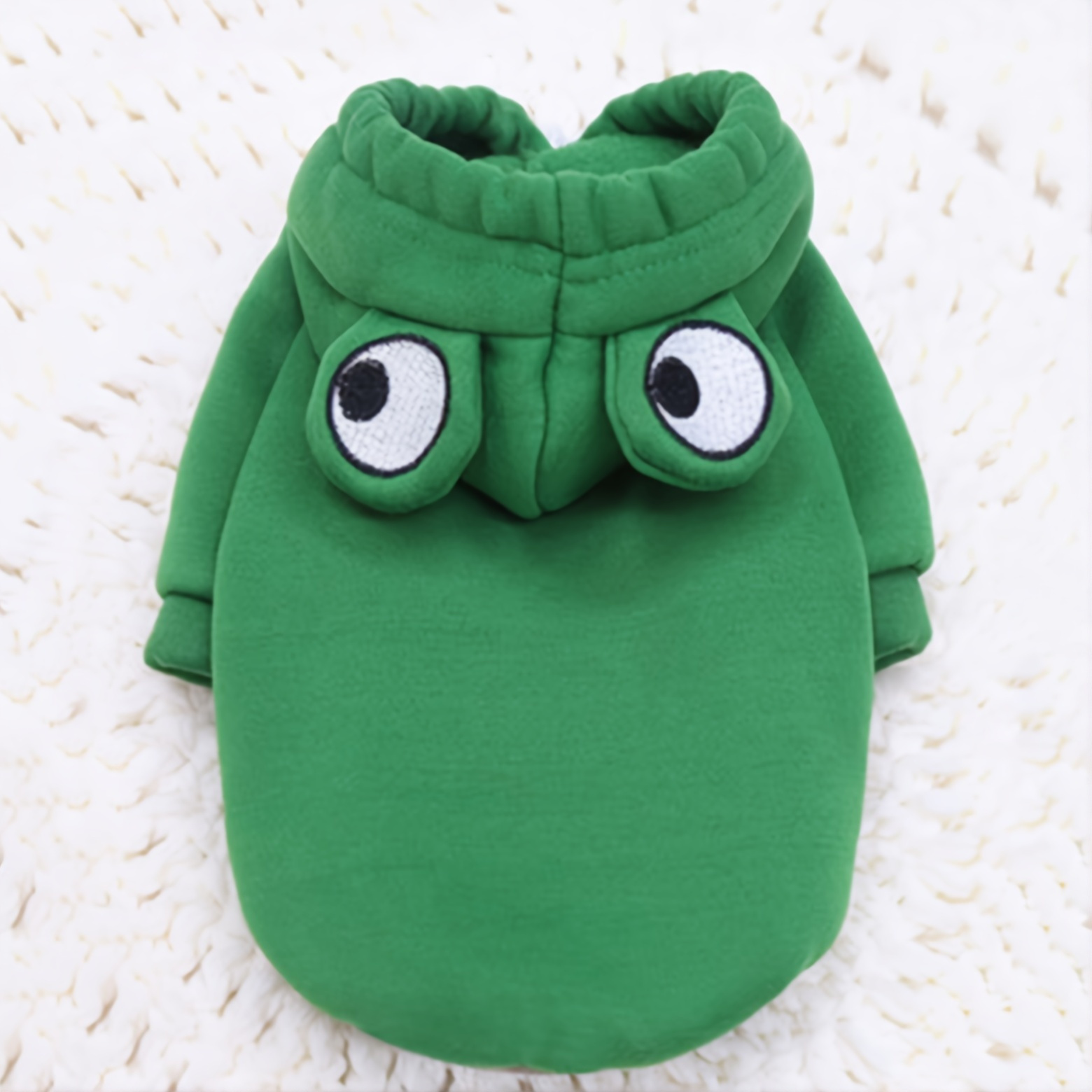 Cute Frog Pet Sweater For Small And Medium Dogs - Green Dog Hoodie With Fun Design Christmas Gift