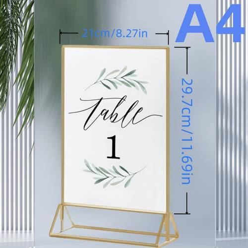 2pcs acrylic sign holder multi size a4 a5 a6 transparent acrylic suitable for offices hotels libraries schools churches restaurants bars conferences exhibitions trade shows etc