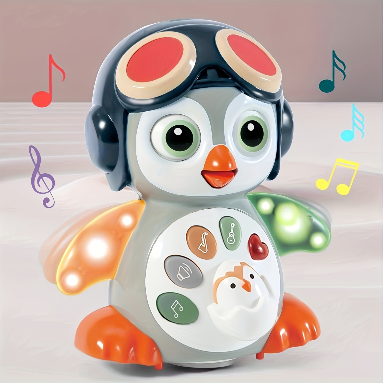 TEMU Crawling Musical Toys, Tummy Time Toys With , Light Up Learning Toys, Dancing Crawling Baby Toy, Baby Easter Basket Stuffers