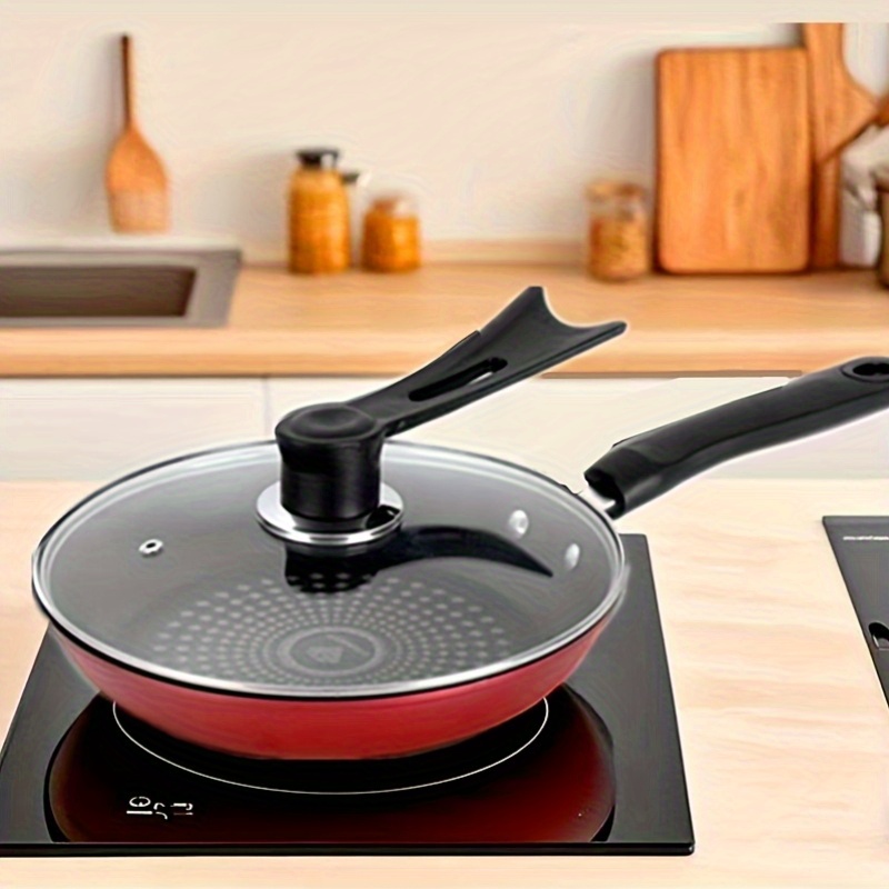thickened non stick steak pan with lid   heat distribution diamond plate design     ing frying and cooking on gas or   versatile for home use stove compatible 0