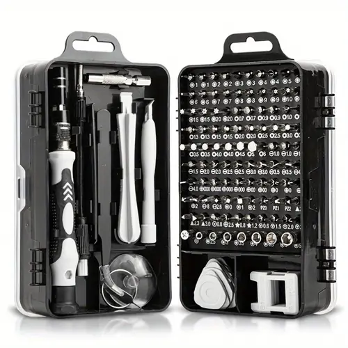 3 colors 115 in 1 precision screwdriver set multifunctional magnetic repair tool set suitable for of computers laptops mobile phones macbook etc