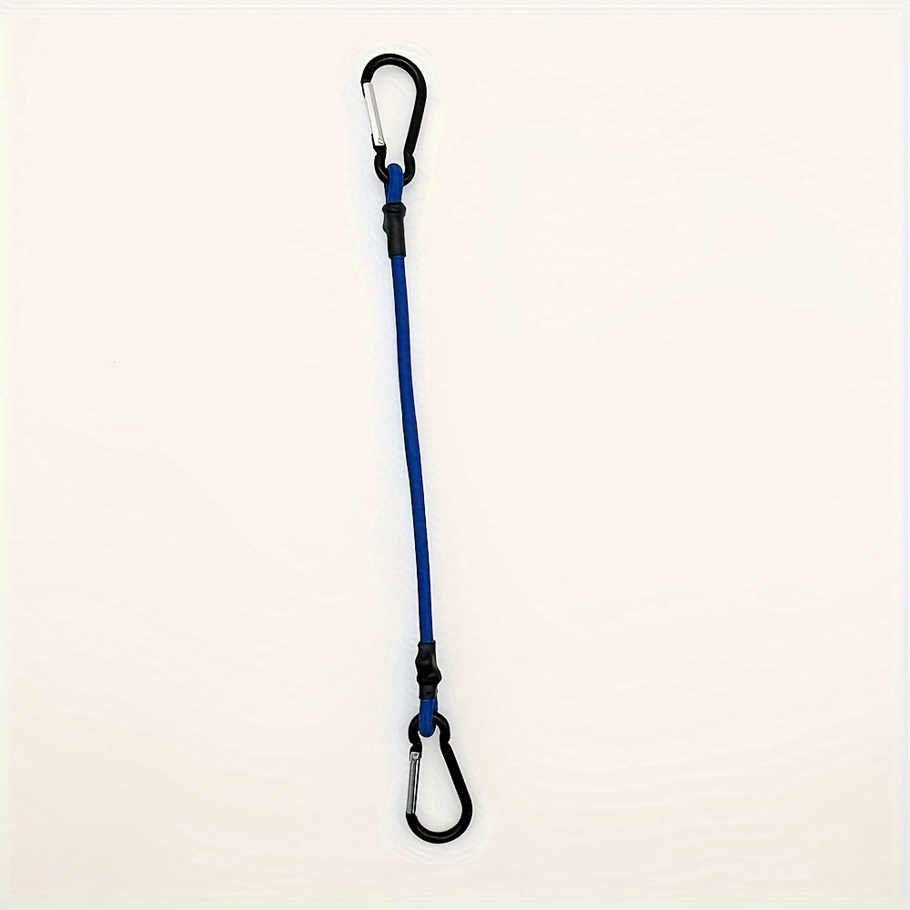 Temu – TEMU 4pcs 24″ Heavy Duty Elastic Rope With Aluminum Alloy Hooks – Straps For Outdoor Tents & Camping Gear