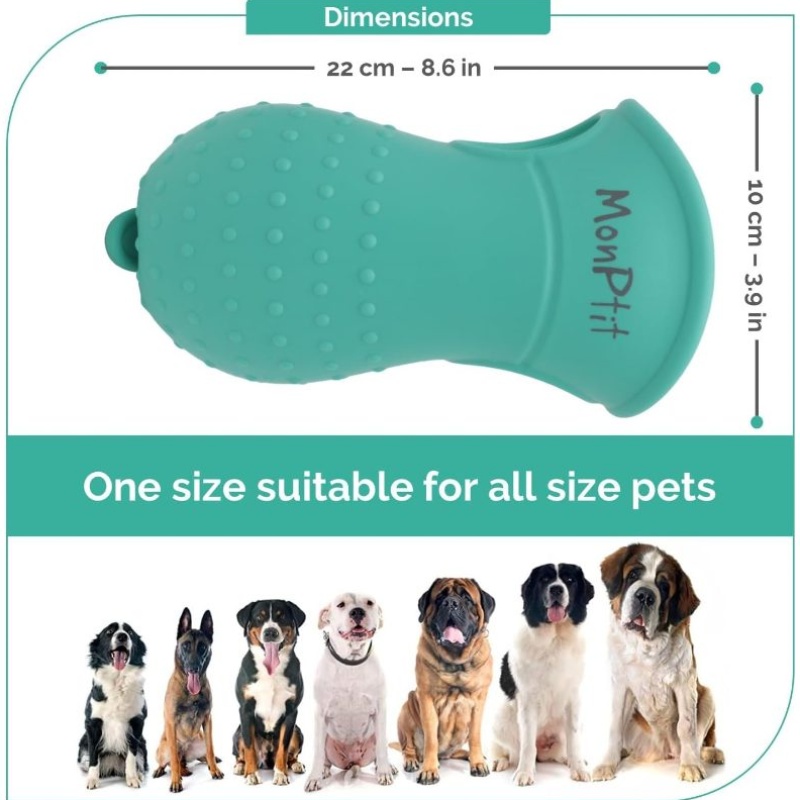 Paw Cleaner, Portable Dog Feet Washer, 2-In-1 Dog Foot Cleaner Brush Cup Soft Silicone Bristles Grooming, Pet Cleaning, Cleaner for Large Medium Small Dogs, Or Pet Paw Washer - Image 4