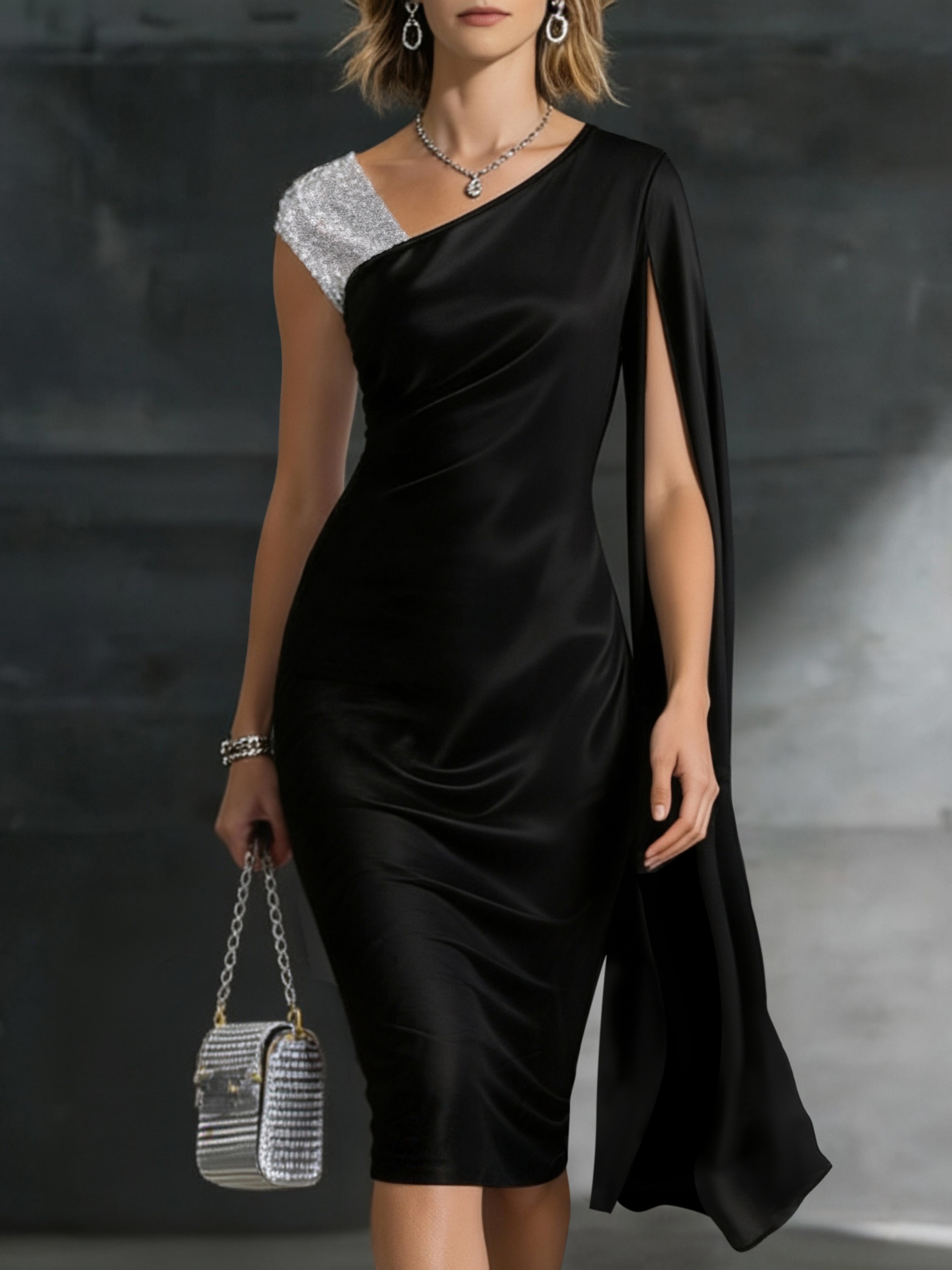 what type of jewelry to wear with one shoulder dress Replying to @Tiffrunsamarathon #greenscreen jewelry guide on what to wear  with a one shoulder dress #jewelrytiktok #jewelrytips  #personalwardrobestylist