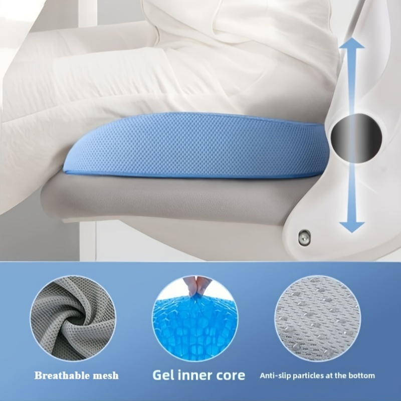 1pc extra comfortable honeycomb gel seat cushion set