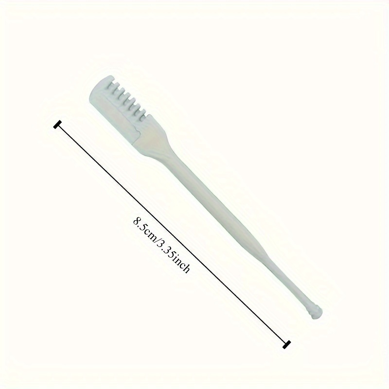 TEMU Rotating Nose Hair Removal Trimmer, 360degree Rotating Nose Trimmer Stainless Steel Portable Rotating Double Head Nose Trimmer Nose Hair Trimmer