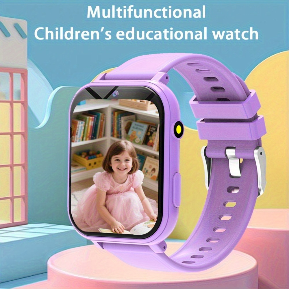Kids Smart Watch 1.83'' Screen Music LED Camera Alarm Calendar Stopwatch