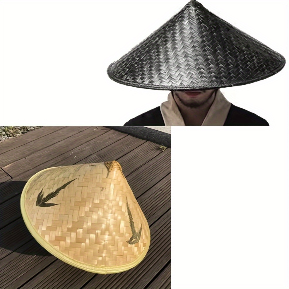 mystical eastern style   hat traditional chinese   lightweight wheat straw material   couples cosplay enthusiasts and   fu decorations cosplay accessory stylish headgear lightweight ha