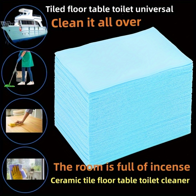 50pcs lavender scented cleaning pads portable multi purpose absorbent pads for home outdoor use ideal for tile toilet and more home cleaning essentials scented cleaning pads absorbent pads details 3