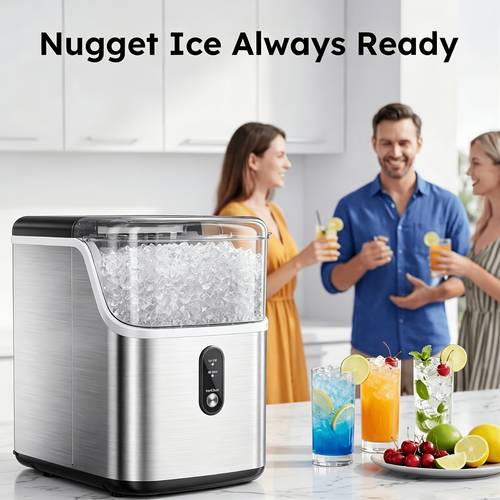 item picture portable countertop ice maker soft ice machine fast 6 ice auto self cleaning design with carry handle ice basket scoop ideal for home kitchen office camping rv