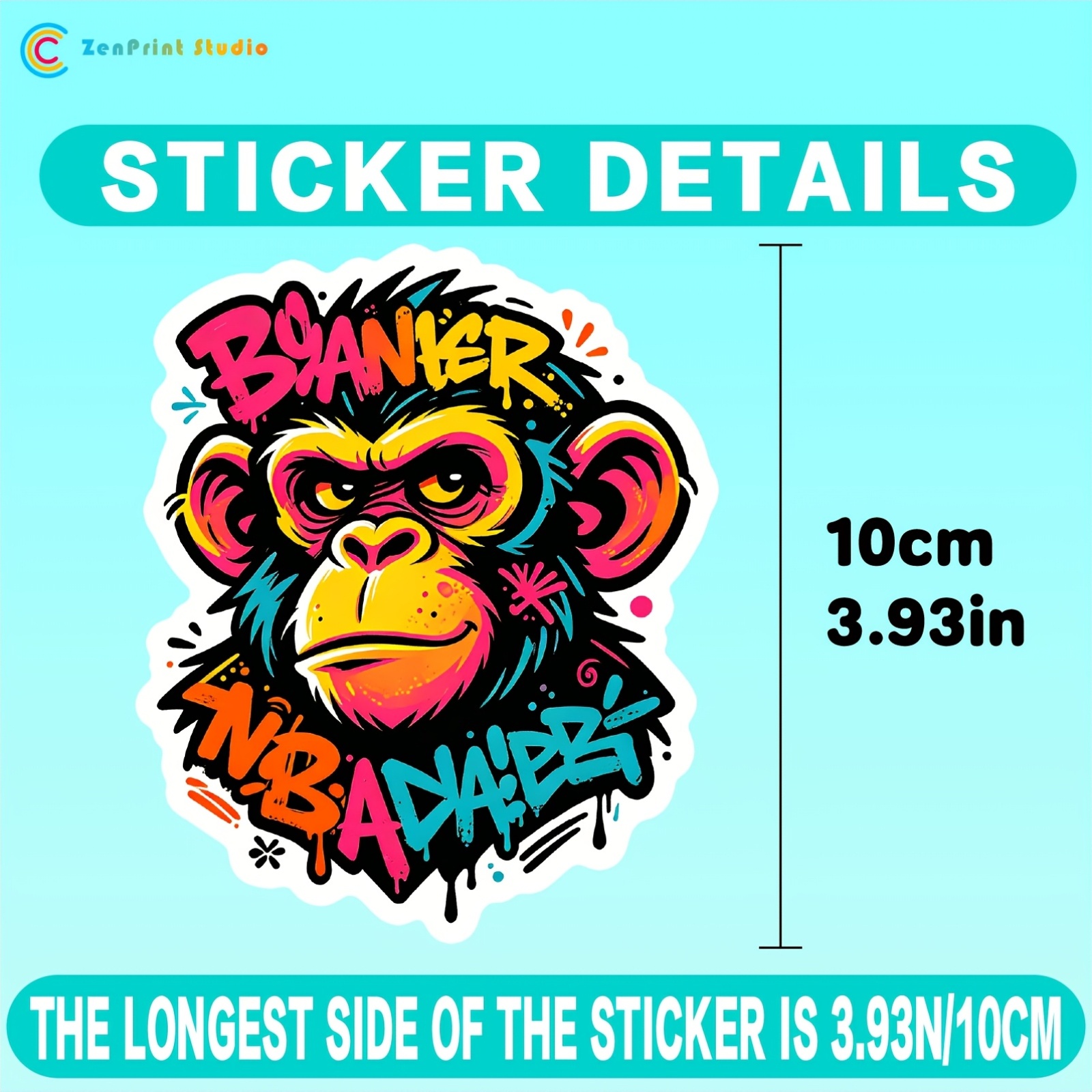 Custom Irregular Self-Adhesive Stickers, No Mold Fee