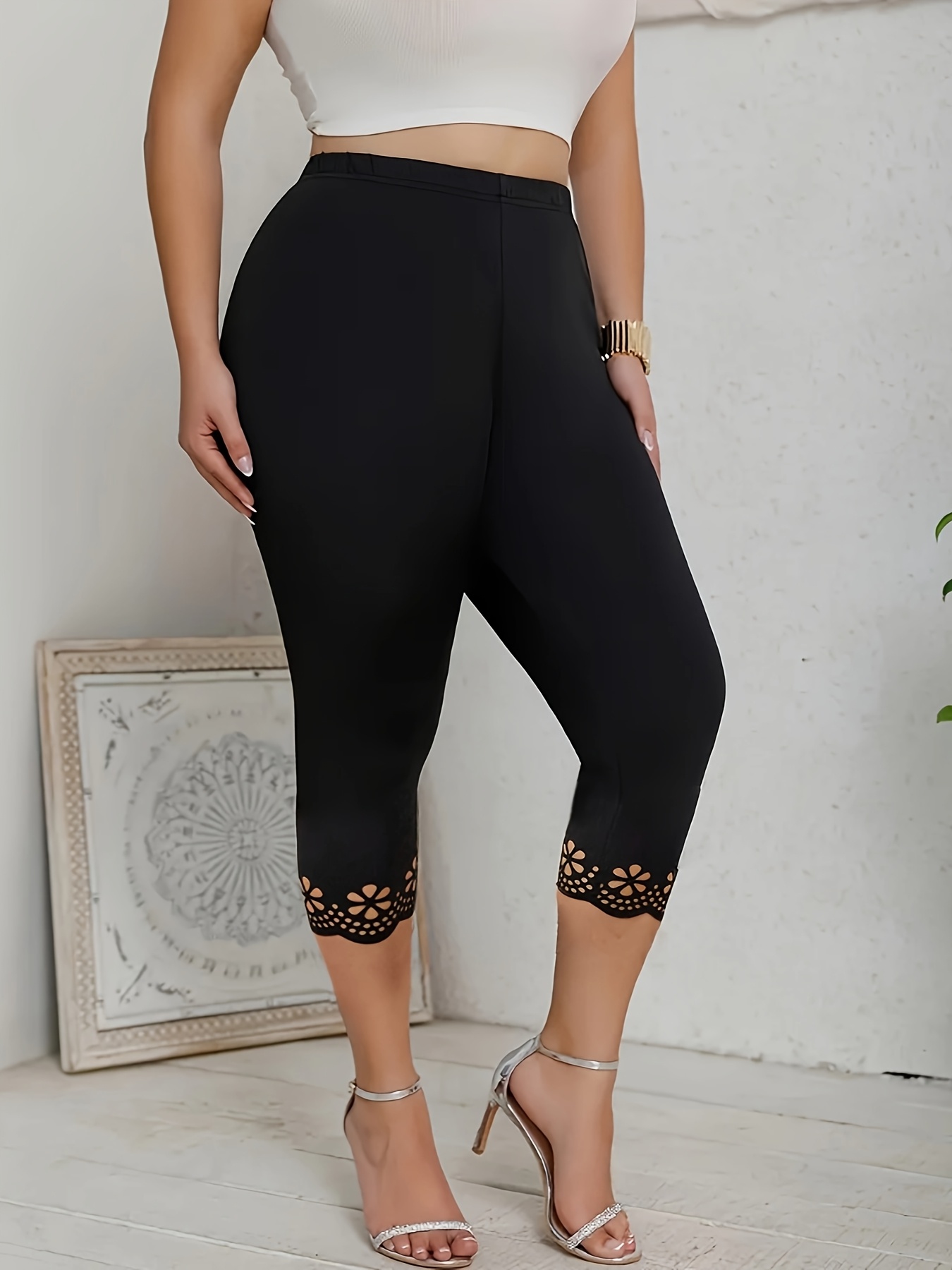 brown leggings sold on Temu United States