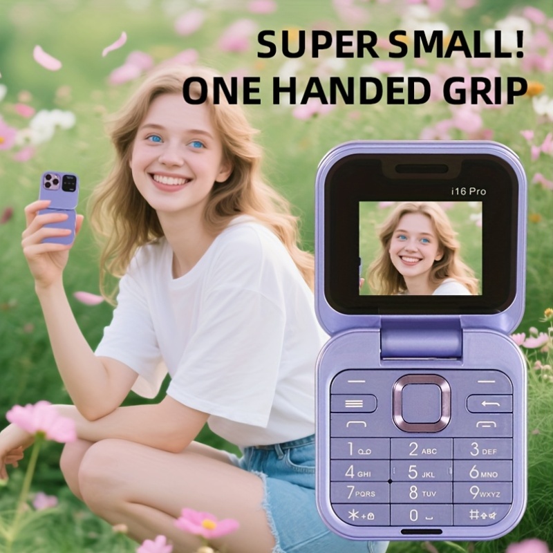 2g folding phone compact convenient backup machine light a Temu Oman