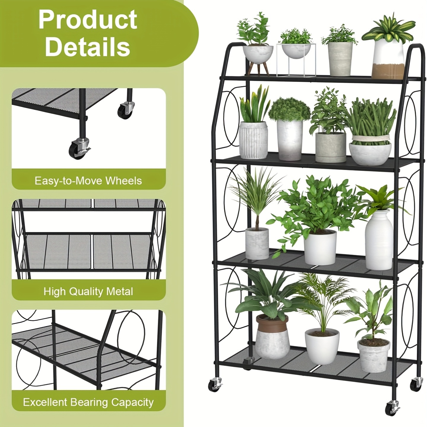 Soportes De Forja Macetas Y Jardineras | Conchi Decoración