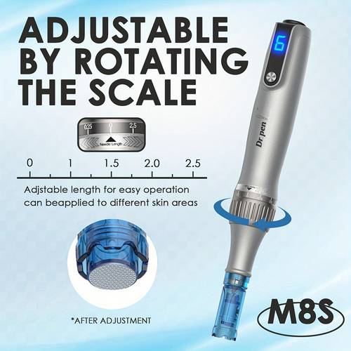m8s pen professional pen for care tool kit with 10pcs 0 25mm replacement cartridges