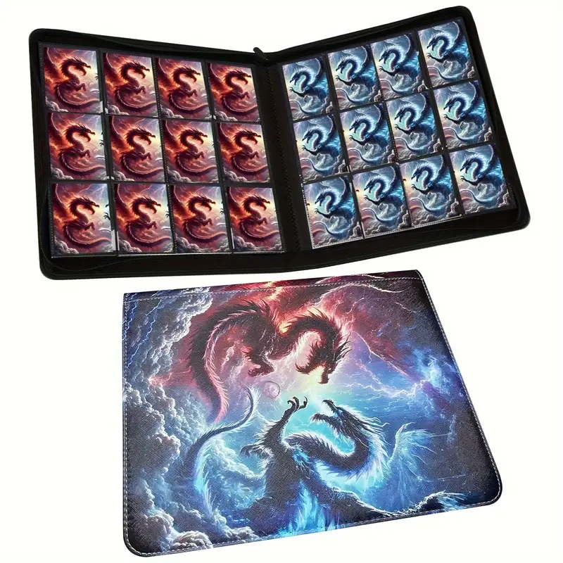 12 grid monster pocket binder large capacity zipper design - Temu New Zealand 12 grid monster pocket binder large capacity zipper design - Temu New Zealand