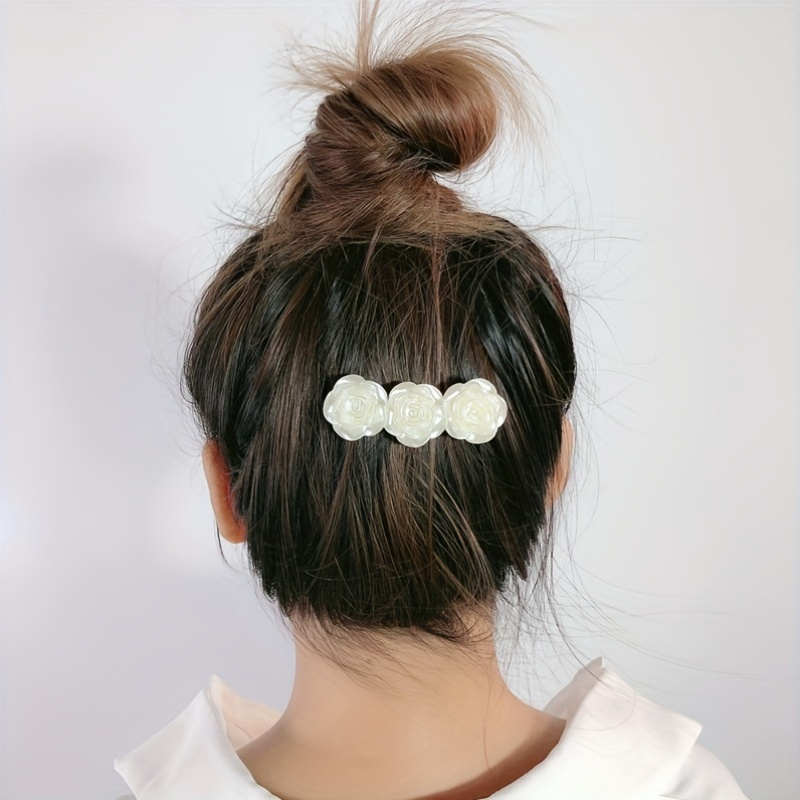Beautiful Rose Hairpin, Exquisite Gift for Special Occasions