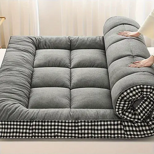 cooling mattress futon mattress floor mattress roll up mattress tatami mat thick folding sleeping pad breathable floor lounger guest bed for camping couch