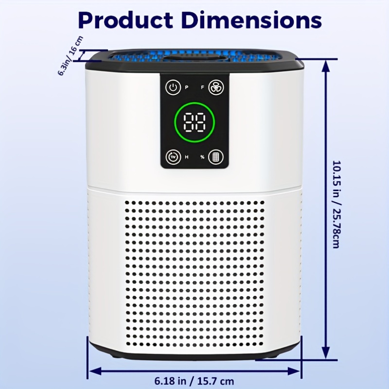 Air Purifiers For Home, Air Purifier For Pets Dust Odor Smoke, Air... product image 4